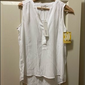 Esprit France white work tank top